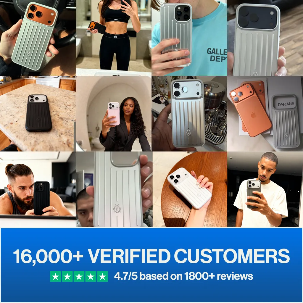 RimTex® Case for iPhone - Glacier Aluminium Edition